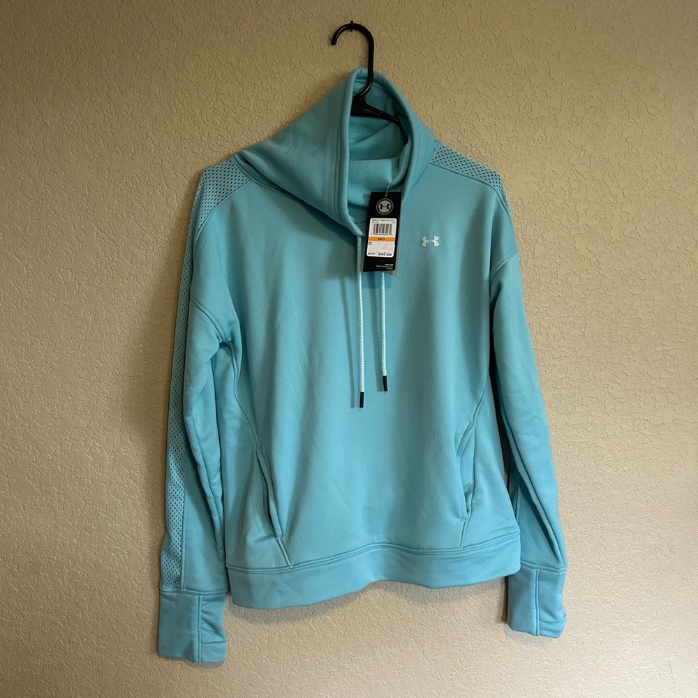 NEW Under Armour Teal Pullover Sweatshirt